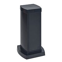 Универсальная мини-колонна алюминиевая с крышкой из алюминия 2 секции, высота 0,3 метра, цвет черный | код 653122 |  Legrand